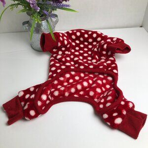 Pet holiday Doggie PJ's Christmas size small